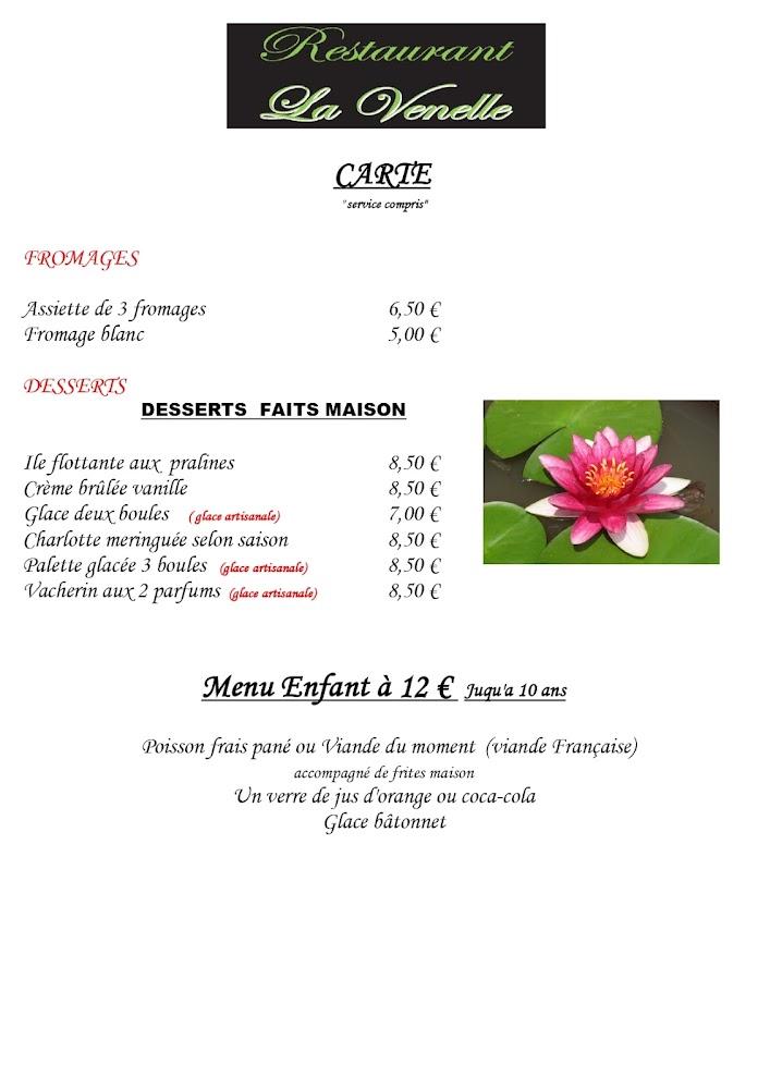 La Venelle - Menu Image 3